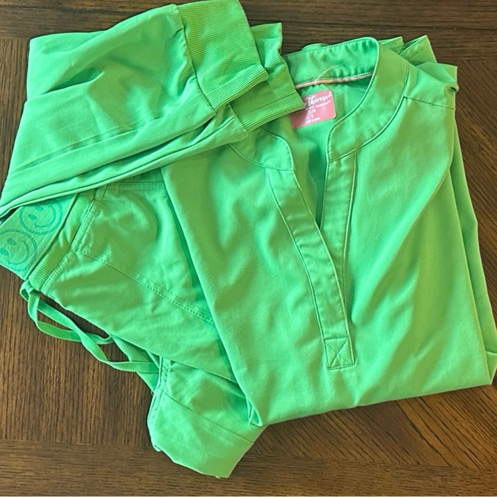 Green Scrub Set